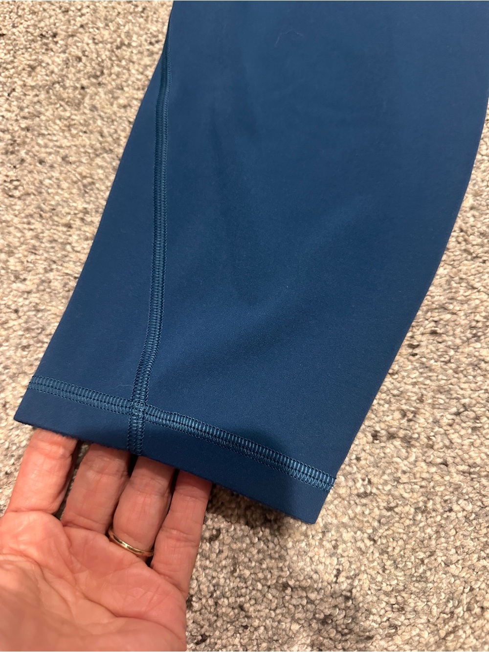 Lululemon Align High-Rise Pant with Pockets 25” Blue Borealis Size 12 - Picture 3 of 8